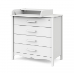 Пеленальный комод Sweet Baby Maestro — Белый/белый
