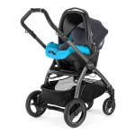 Автокресло Peg Perego Primo Viaggio SL на шасси Book S (шасси White/Black) — Bloom Scuba