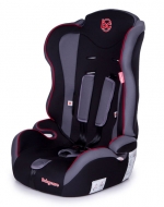 Автокресло Baby Care Upiter(без вкладыша) — Черный/Красный