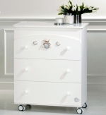 Пеленальный комод Baby Expert Romantico — белый