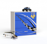 Комод ABC-KING FORMULA — синий