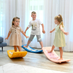 Качалка-балансборд-трансформер UNIX Kids Monster (2 in 1) — Blue