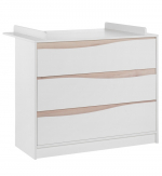 Пеленальный комод Geuther Wave — Белый/Бук