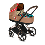 Коляска для новорожденных Cybex Priam III KK One Love — Rosegold