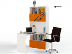 Стол-стеллаж ABC-KING Formula — правый (оранж)