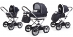 Коляска 3 в 1 Peg Perego Culla Elite Auto Velo + Seggiolino Giro + Viaggio SL — Luxe Blue