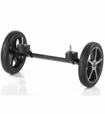 Комплект больших передних колес Hartan для Topline S/ Xperia 2013 Quad system — серебро/платина