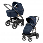 Коляска 2 в 1 Peg Perego Veloce TC Belvedere — Blue Shine