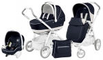 Коляска 3 в 1 Peg Perego Book Plus Pure Set Modular — luna