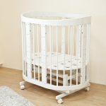 Детская кроватка Красная звезда (Можга) Паулина С 322 (маятник) — Белый