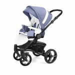 Прогулочная коляска Esspero Grand Tour (шасси Black) — Jeans Blue