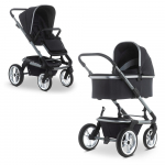 Коляска 2 в 1 Moon Solitaire — Black