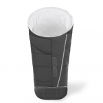 Конверт в коляску Esspero Maris Plus (флис + натуральный мех) — Dark