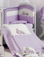 Постельный комплект Roman Baby LUCCIOLE 5 предметов — Light Purple (Фиолетовый)