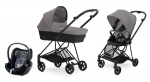 Коляска 3 в 1 Cybex MIOS (шасси Black) — Manhattan Grey