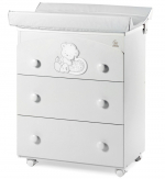 Пеленальный комод Italbaby Love — Белый