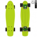 Скейтборд Y-SCOO Fishskateboard 22" — LIME/black