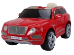 Электромобиль Farfello Bentley Bentayga JJ2158 — красный пластик/EVA