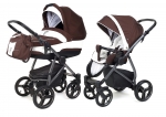 Коляска 2 в 1 Esspero Newborn Lux (шасси Graphite) — Chocco