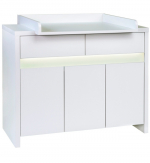 Пеленальный комод Schardt Planet — White