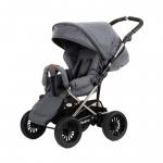 Прогулочная коляска Emmaljunga Scooter 4 AIR Lounge — Grey