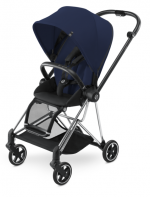 Прогулочная коляска Cybex MIOS (шасси Chrome Brown) — Midnight Blue