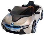 Электромобиль Farfello BMW i8 Ride-On JE168 — шампанское металлик
