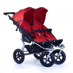 Прогулочная коляска для двойни TFK Twin Adventure 2019 — Tango Red T-TWA-19-345