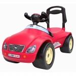 Каталка машинка RT Мерсик с клаксоном — розовая