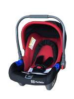 Автокресло Farfello KS-2150 — красно-чёрный