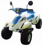 Электромобиль Chien Ti 558 Beach Racer — Бело-синий