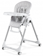 Стульчик для кормления Peg Perego Prima Pappa Follow Me — Linear Grey