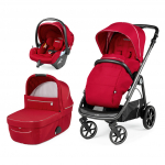 Коляска 3 в 1 Peg Perego Veloce Lounge Modular — Red Shine