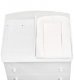 Пеленальная поверхность Italbaby Classic для комода — Белый