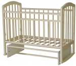 Детская кроватка Farfello "Алита" (3) а/с — слоновая кость