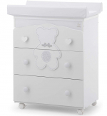 Пеленальный комод Italbaby Fiocco Classic — Белый