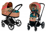Коляска 2 в 1 Cybex Priam III KK One Love — Chrome Black