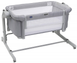 Кроватка CHICCO NEXT2ME MAGIC EVO — GREY MIST