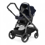 Автокресло Peg Perego Primo Viaggio SL на шасси Book 51S (шасси Jet) — Luxe Blue