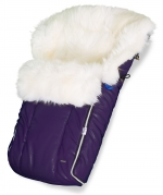 Конверт в коляску меховой Esspero Nicolas Icelandic Sheep (натуральная овчина) — Aubergine