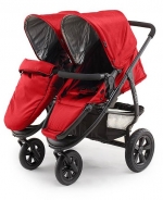 Коляска для двойни Cozy Duo — Red