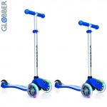 Самокат GLOBBER PRIMO Fantasy с 3 светящимися колесами — STARS&STRIPS Navy Blue