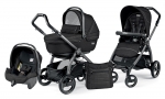 Коляска 3 в 1 Peg Perego Book S XL Set Modular (шасси Jet) — Mod Black