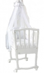 Колыбель Bambolina Candy — белый
