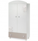 Шкаф Italbaby Jolie — Белый/Шоколад