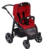 Прогулочная коляска Patron Fenix 4C-B (черная рама)  — spirit ruby rose 660