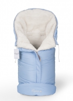 Конверт в коляску Esspero Sleeping Bag White (натуральная 100% шерсть) — Blue Mountain