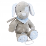 Мягкая музыкальная игрушка Nattou Soft Toy — Sam Toby Собачка 604055