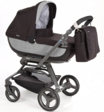 Коляска 2 в 1 Inglesina Quad System — т.коричневый/серый