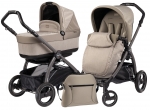 Коляска 2 в 1 Peg Perego Book S Pop Up Combo — Cream
